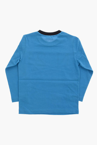 T-Shirt Girocollo in Cotone