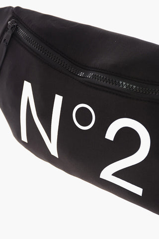Logo Print Neoprene Bum Bag