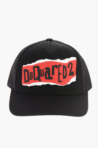 Logo Print Baseball Cap