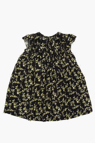 Floral Print Dress with Bow