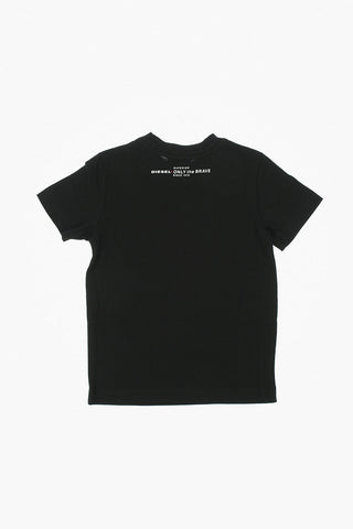 Monkey Print TDIEGOXE Crewneck T-Shirt