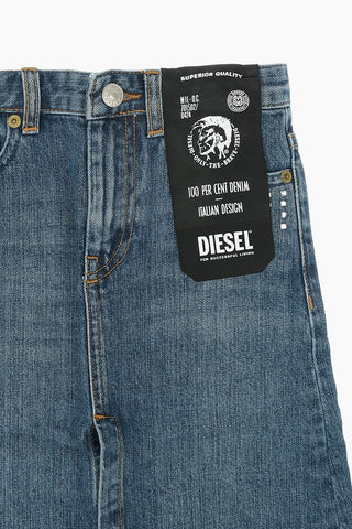 Gonna Denim GEINGRID con Spacco Frontale e Sul Retro