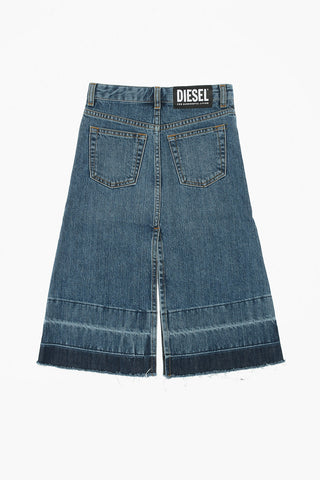 Gonna Denim GEINGRID con Spacco Frontale e Sul Retro