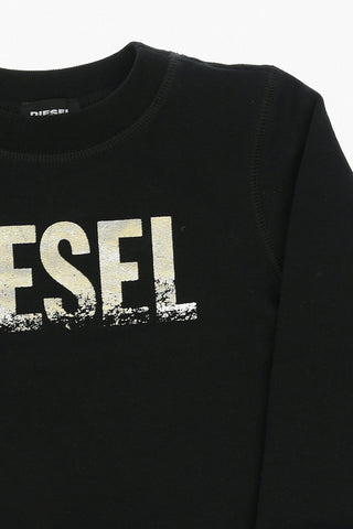 Logo Print SRALY Crewneck Sweatshirt