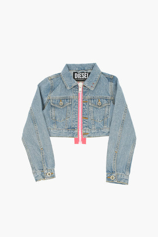 Giubbotto JZAUPY in Denim con Zip