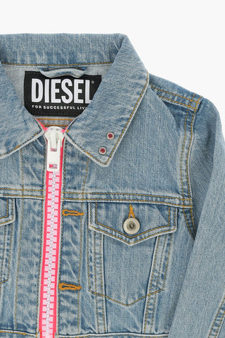 Giubbotto JZAUPY in Denim con Zip