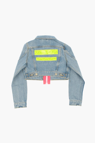 Giubbotto JZAUPY in Denim con Zip