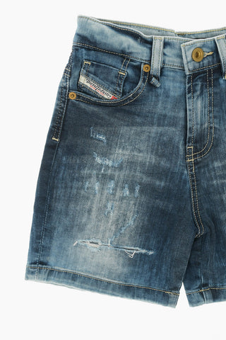 Shorts PBRON in Denim Stretch