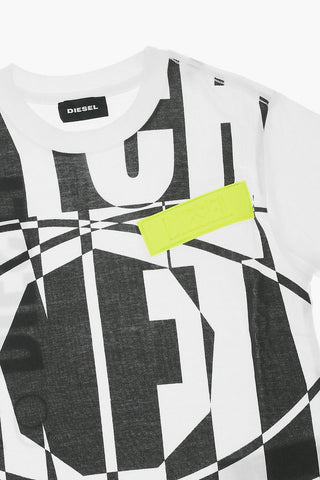 Printed TLUCASSLY1 OVER Crewneck T-Shirt