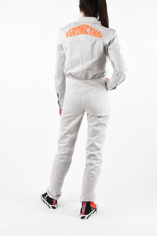 Twill Utility-Style Jumpsuit