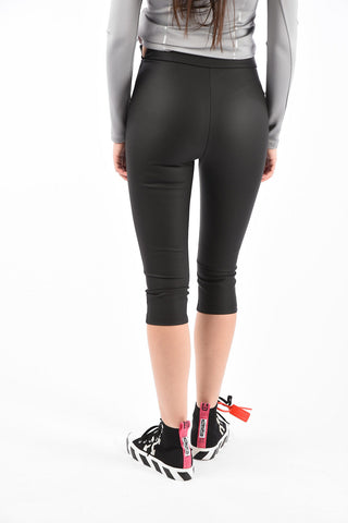 Leggings ACTIVE CAPRI in Pelle Vegan