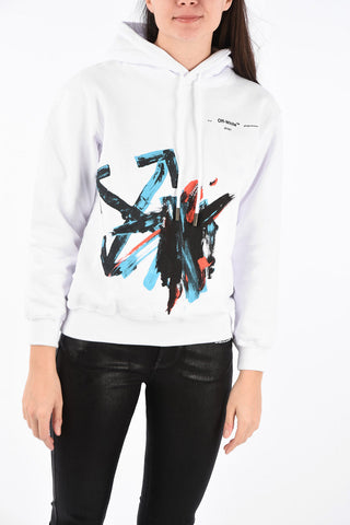 Hooded BRUSH ARROW Sweatshirt