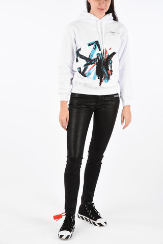 Hooded BRUSH ARROW Sweatshirt