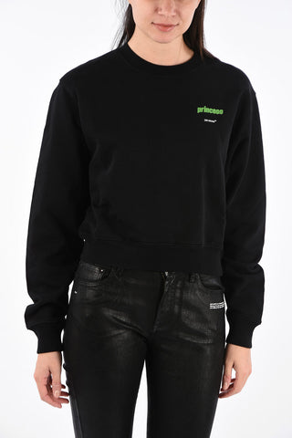 Crewneck PRINCESS Crop Sweatshirt