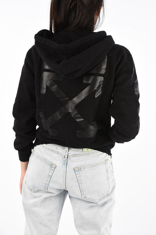 Felpa Oversize DIAG in Cotone con Chiusura Zip 