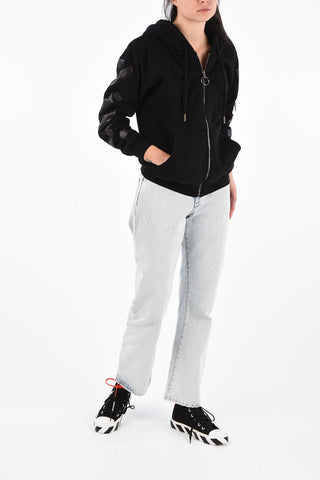 Felpa Oversize DIAG in Cotone con Chiusura Zip 