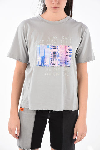 Effetto Vintage skyscraper Skate T-shirt