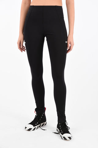 Stretch Active Leggings with Ankle Zip