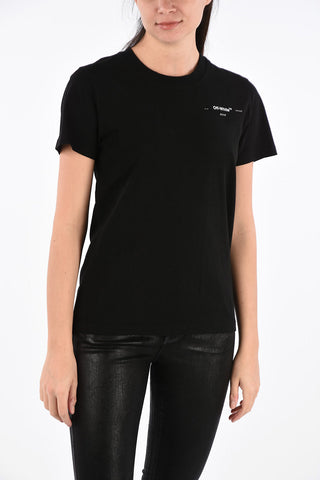 Cotton Printed CORALS Crew-Neck  T-Shirt