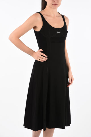 Stretch A-Line Dress