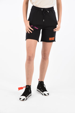 Drawstring CONCRETE JUNGLE Sweat Pants Shorts