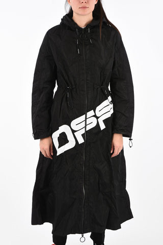 Waterproof Hooded Trench with Zip closure