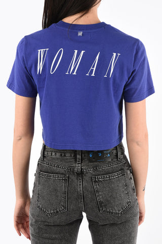 Spray Arrow Casual Crop T-shirt