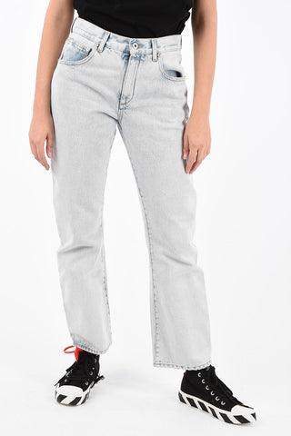 Regular Rise Bleach Baggy Jeans