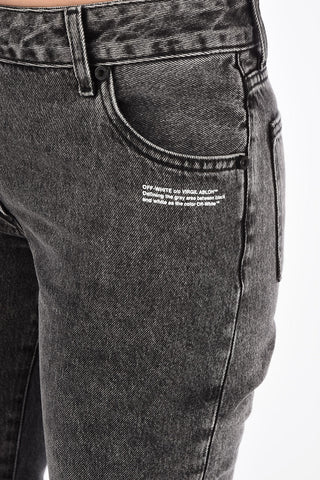Regular Rise Cropped Boot Cut Jeans