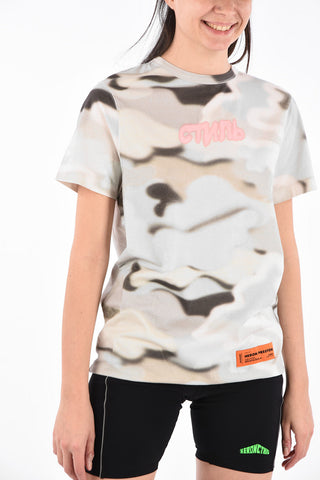 Camouflage Crew-Neck T-shirt