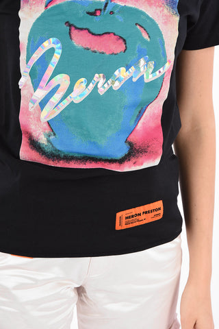 Jersey Apple Graphic T-shirt