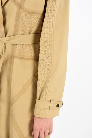 Multi Details Trench with Belt