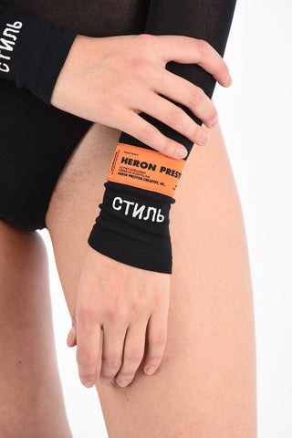 Open Back Turtleneck Sheer Bodysuit
