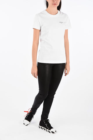 Cotton PUZZLE ARROW crewneck T-Shirt