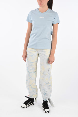 Printed ARROW SKETCH Crew-Neck T-Shirt