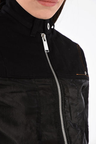 Crop SAMI MIR Jacket with Denim Details