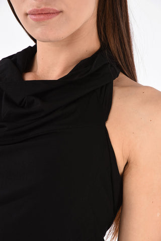 Stretch Crop Halter Top