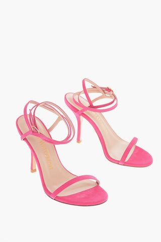 10 cm leather MERINDA Ankle-strap sandals