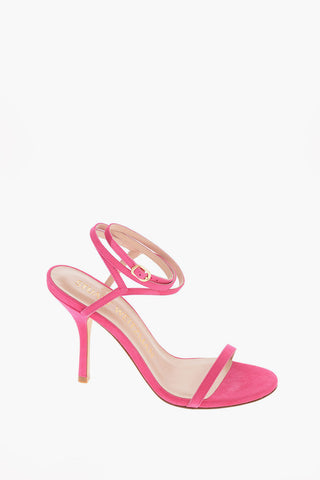 10 cm leather MERINDA Ankle-strap sandals