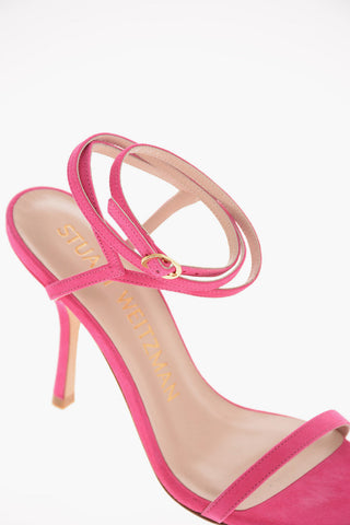 10 cm leather MERINDA Ankle-strap sandals
