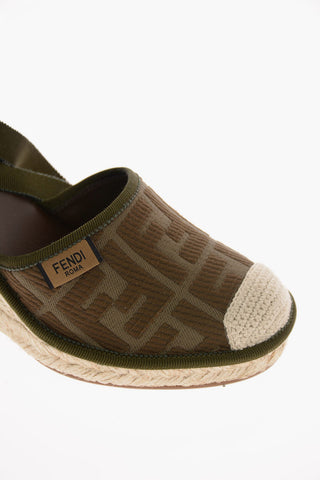 9cm Lace Up Wedge espadrilles