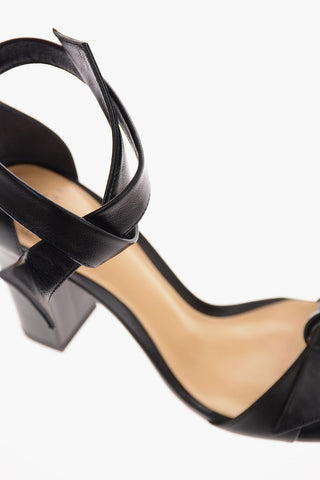 Sandali ankle-strap KISS in pelle 9cm