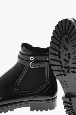 Rubber Chelsea boots