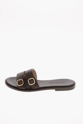 leather MILD Slides