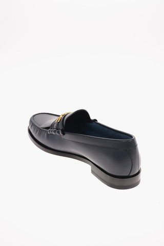 leather LUCO TRIOMPHE Kiltie loafers