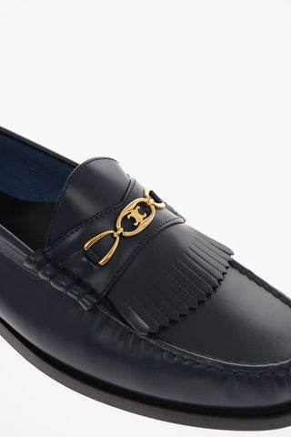 leather LUCO TRIOMPHE Kiltie loafers