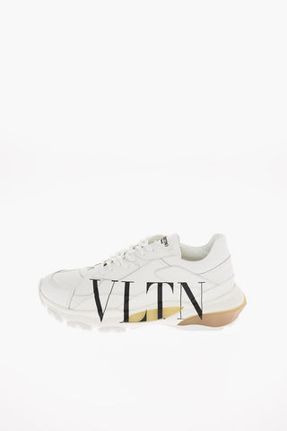 GARAVANI Logo print Leather sneakers