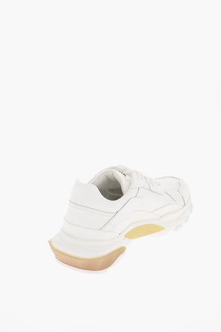 GARAVANI Logo print Leather sneakers