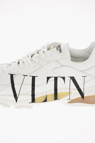GARAVANI Logo print Leather sneakers