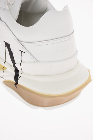 GARAVANI Logo print Leather sneakers